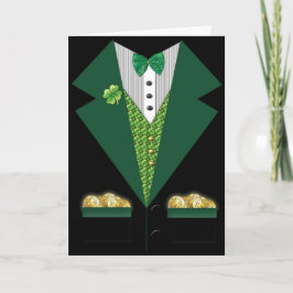 irländskt St patrick's day-kort Kort