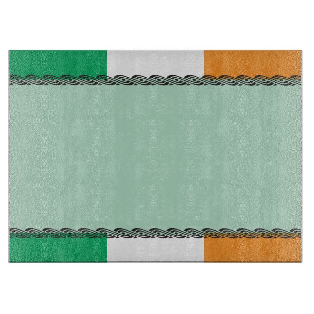 Irländskt tema, flaggfärger och kant (Framsidan)