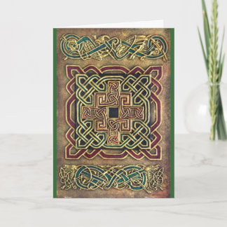 Irländskt välsigna för jul helgkort