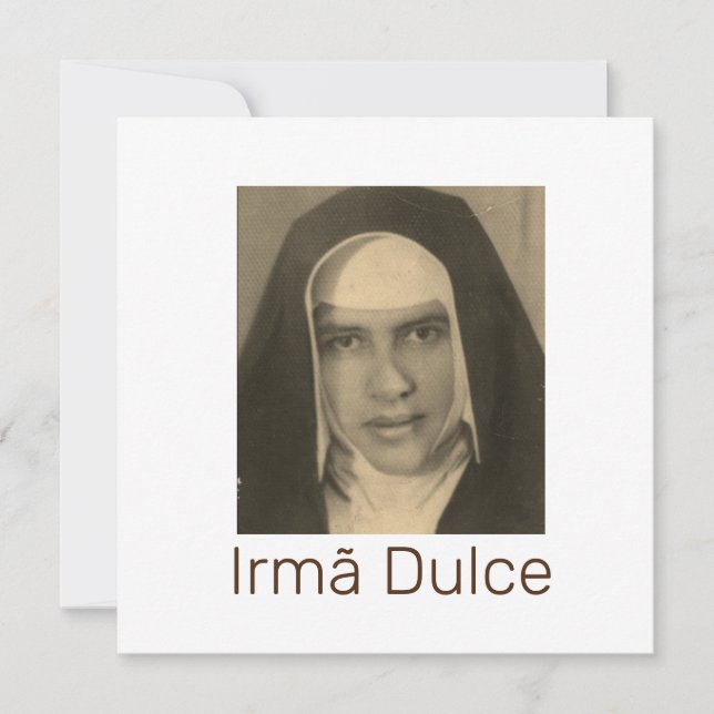 Irmã Dulce (Framsida)
