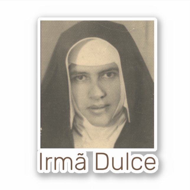 Irmã Dulce Klistermärken (Framsida)