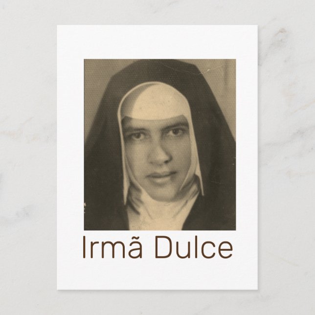 Irmã Dulce Vykort (Framsida)