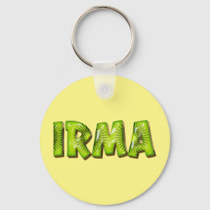 Irma Namn Kiwi Design Schlüsselanhänger Nyckelring
