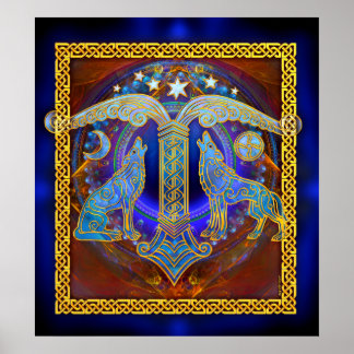 Irminsul och Varger Poster