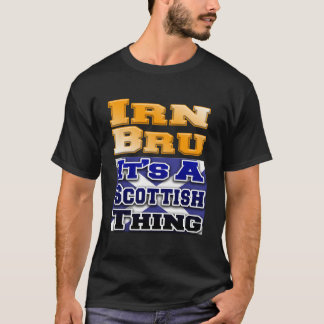 Irn Bru Scottish Sak Roligt T Shirt Järn Brew Whis