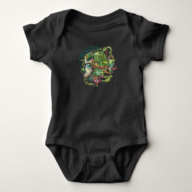 IRobot Go Green T Shirt (Framsida)