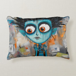 Irodovix Inkwell måndag morgon stollig Prydnadskudde