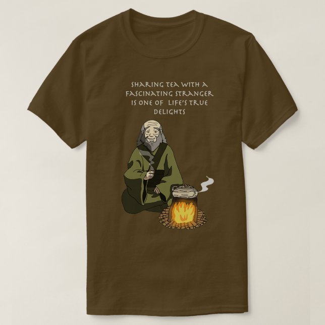 Iroh Tea med en främling T Shirt (Design framsida)