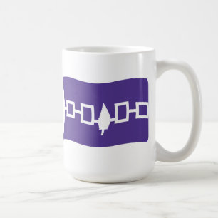 Irokesförbundets flaggmugg kaffemugg