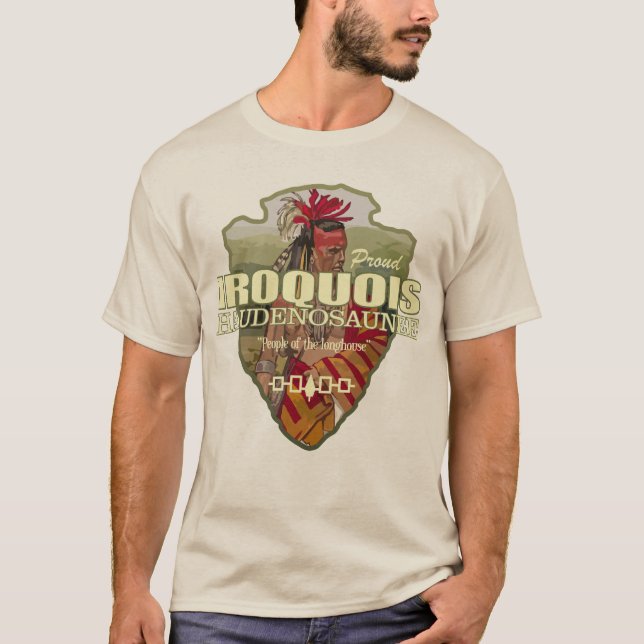 Irokos (pilhuvud) t shirt (Framsida)