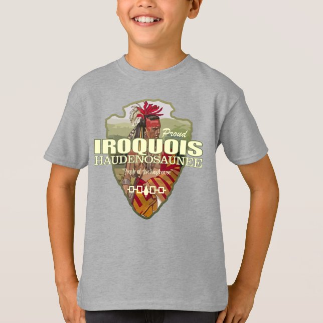 Irokos (pilhuvud) t shirt (Framsida)