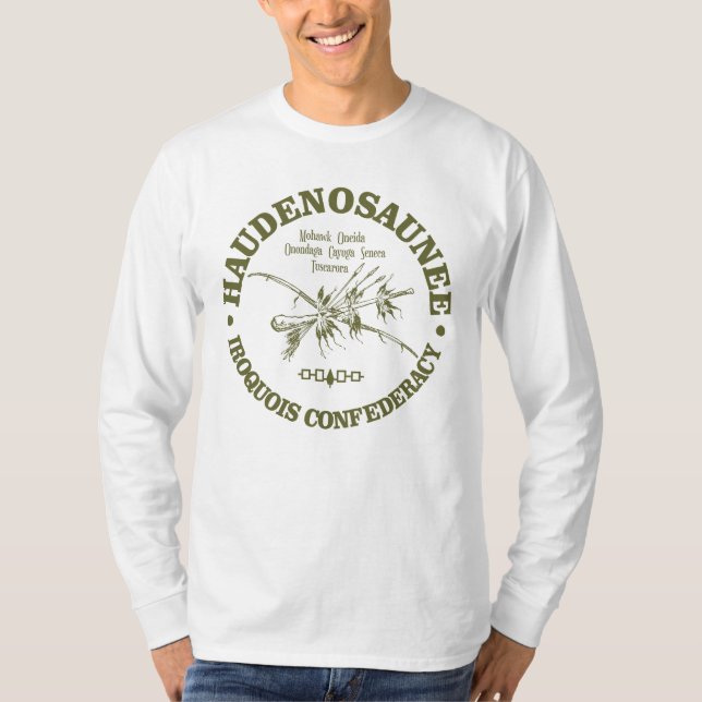 Irokvois Confederacy (Haudenosaunee) T-shirt (Framsida)
