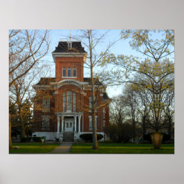 Irokvois fylkemuseum poster