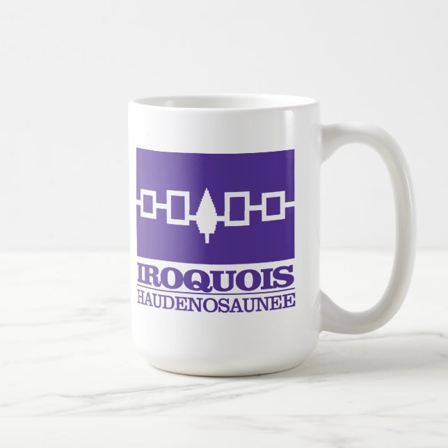Irokvois (Haudenosaunee) Kaffemugg (Höger)