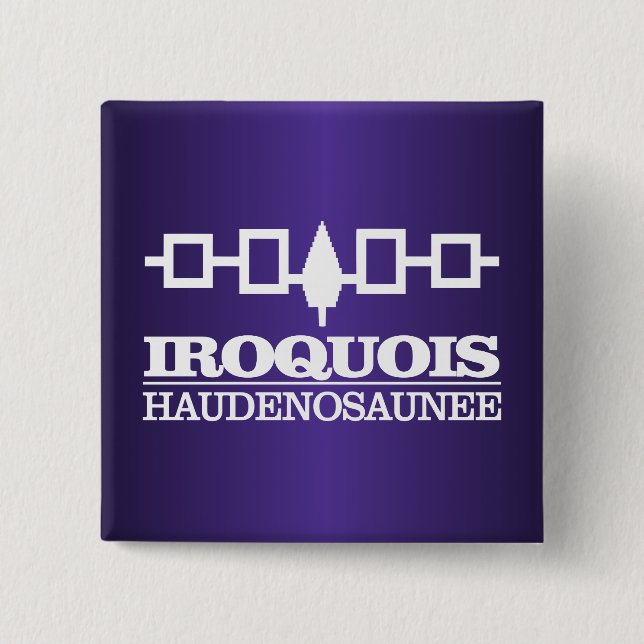 Irokvois (Haudenosaunee) Knapp (Framsida)