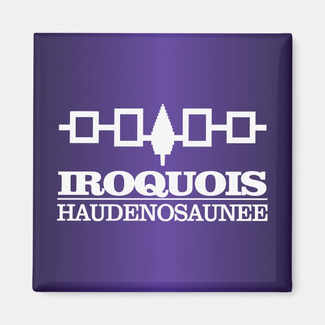 Irokvois (Haudenosaunee) Magnet (Framsidan)