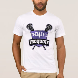 Irokvois Lacrosse Logotyp T-shirt
