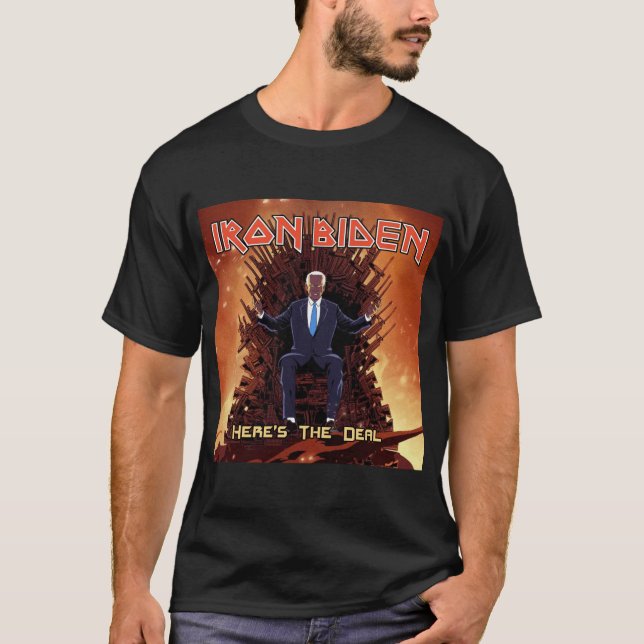 Iron Biden T Shirt (Framsida)
