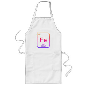 Iron Chef Apron Långt Förkläde