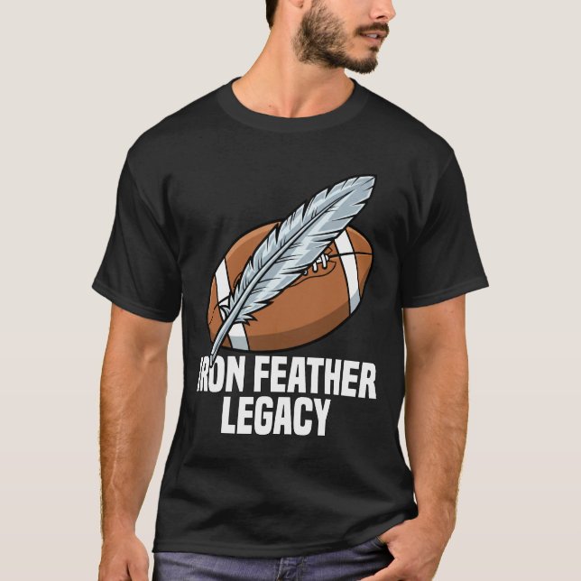 IRON FEATHER LEGACY - PHILADELPHIA FOOTBALL T SHIRT (Framsida)