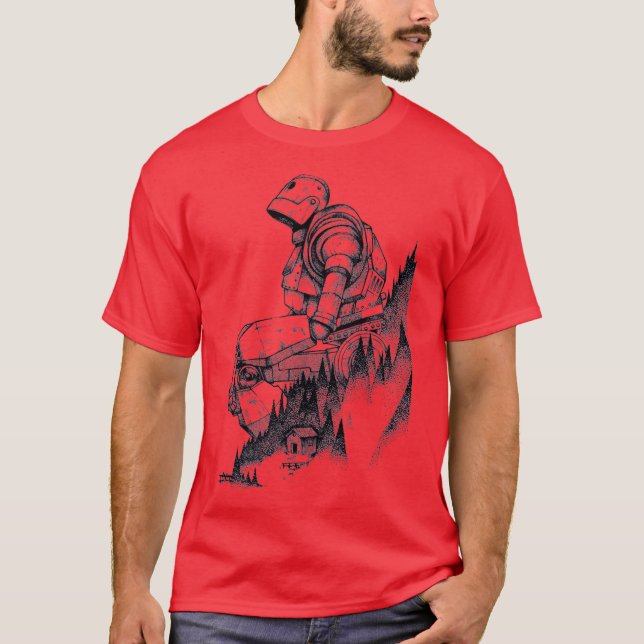 Iron Giant gift T Shirt (Framsida)
