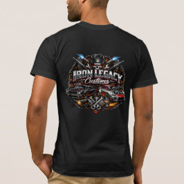Iron Legacy Customs Pro Street Muskelbil Svetsare T Shirt