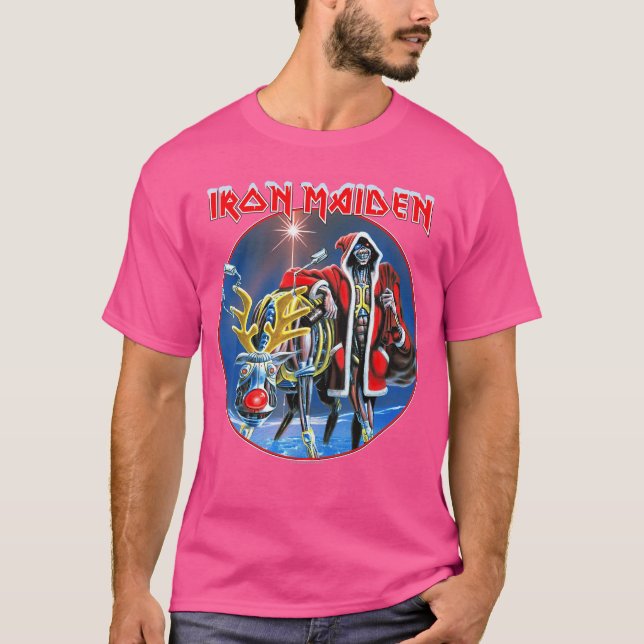 Iron Maiden SIT Xmas girl T Shirt (Framsida)