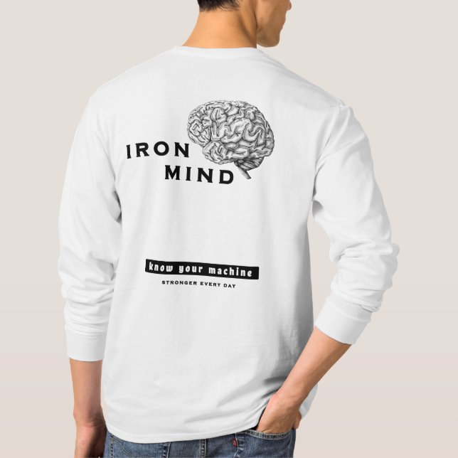IRON MIND T-SHIRT  | graphic tee (Baksida)