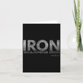 Iron Sharpens Iron Kort