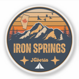 Iron Springs, Alberta Klistermärken