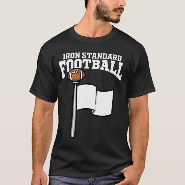 IRON STANDARD FOOTBALL - NEW ENGLAND FOOTBALL T SHIRT (Framsida)