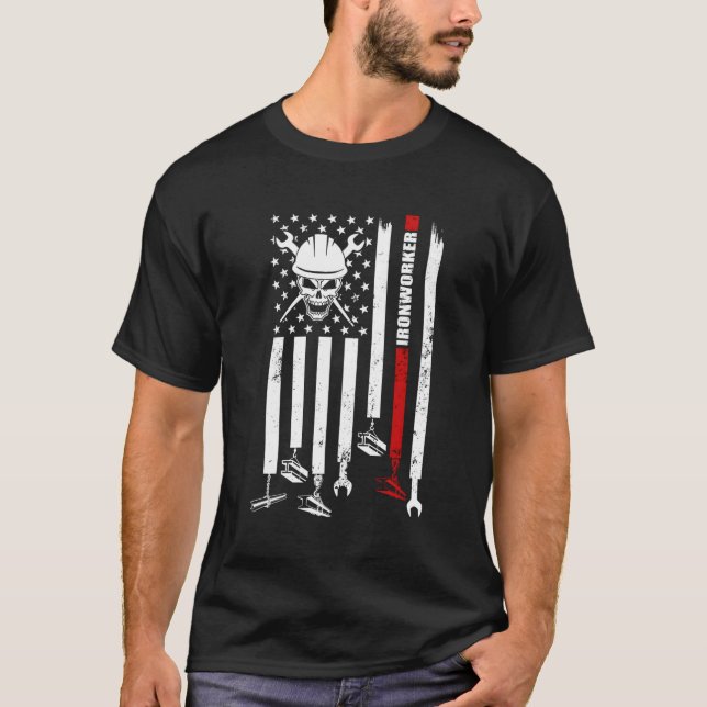 Ironarbetarironarbetare T Shirt (Framsida)