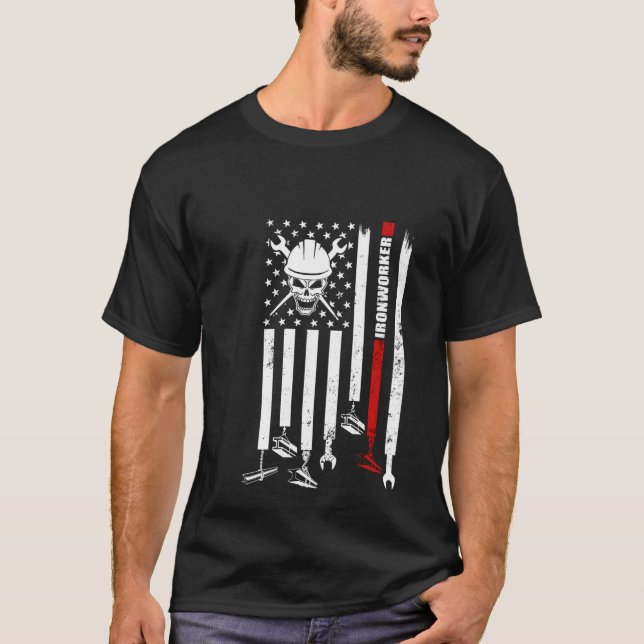 Ironarbetarironarbetare T Shirt (Framsida)