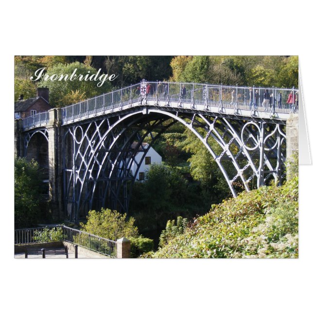 Ironbridge Hälsningskort (Framsidan Horizontal)