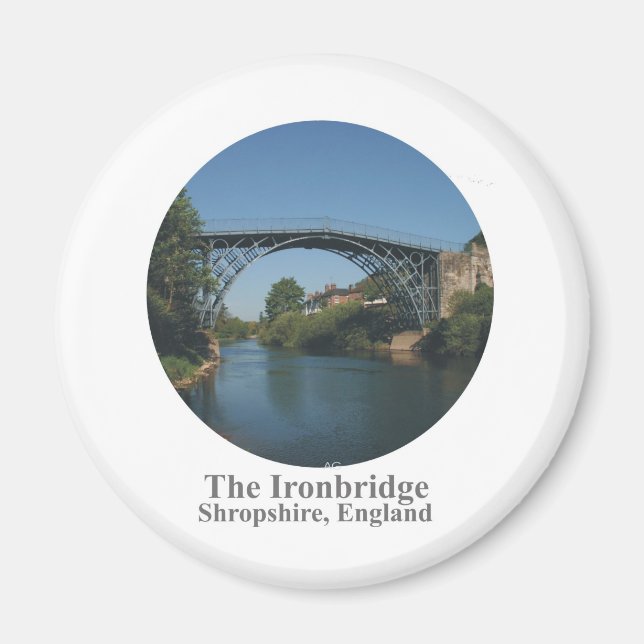 Ironbridge Shropshire Magnet (Framsidan)
