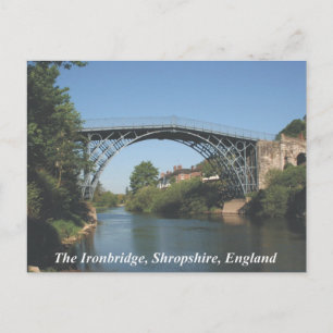 Ironbridge Shropshire Vykort