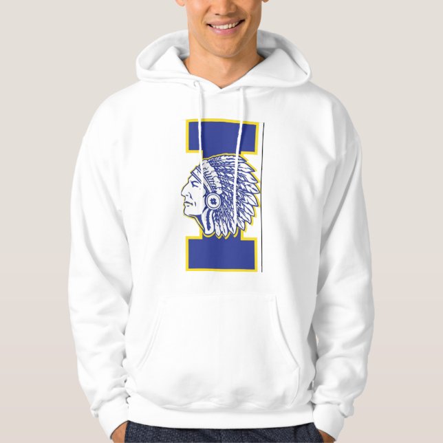Irondekvoit Indians hoodie sweatshirt  (Framsida)
