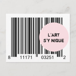 Ironème ’L'art'y nique’ Vykort