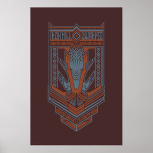 Ironhill dvärgar skyddar symbolen poster