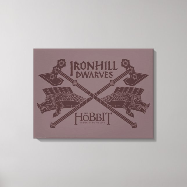 Ironhill Dwarves Movie Icon Canvastryck (Framsida)