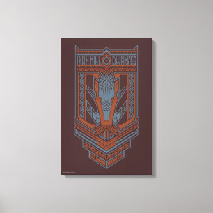 Ironhill Dwarves Shield Icon Canvastryck