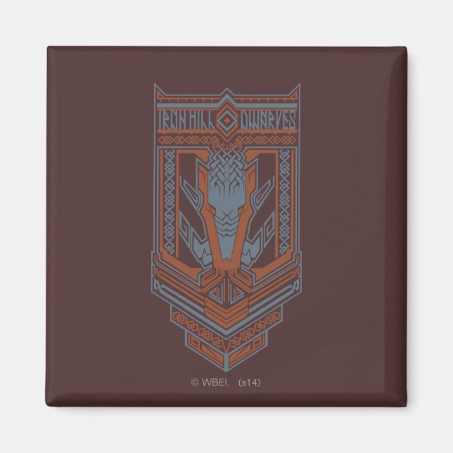 Ironhill Dwarves Shield Icon Magnet (Framsidan)