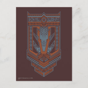 Ironhill Dwarves Shield Icon Vykort