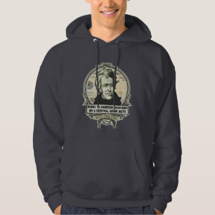 Ironi är Jackson på en centralsedelskjorta Sweatshirt