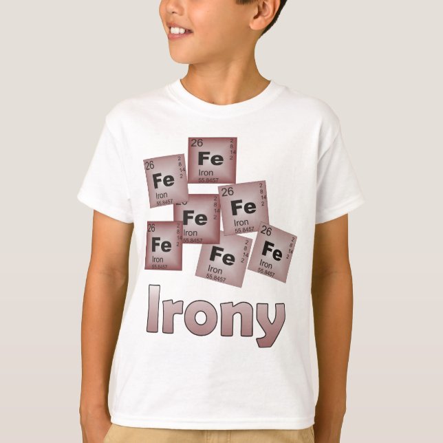Ironi Tee Shirt (Framsida)