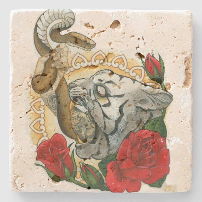 "ironi ", underlägg sten (Framsidan)