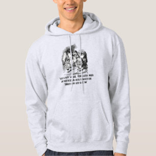 Ironic Alice (i underlandet) Rehab Hoodie