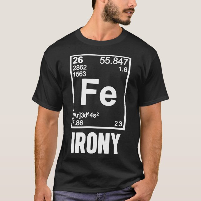 Ironic Chemical Inslag FE Irony T Shirt (Framsida)