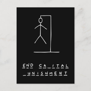 Ironic Hangman Vykort