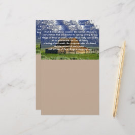 Ironier of Life Inspirational Brevpapper